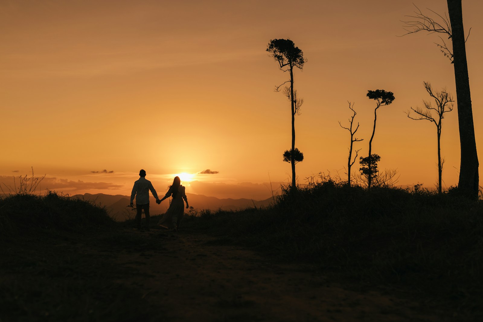 Golden-hour light over Camps Bay and the Cape coastline, a romantic evening by the sea